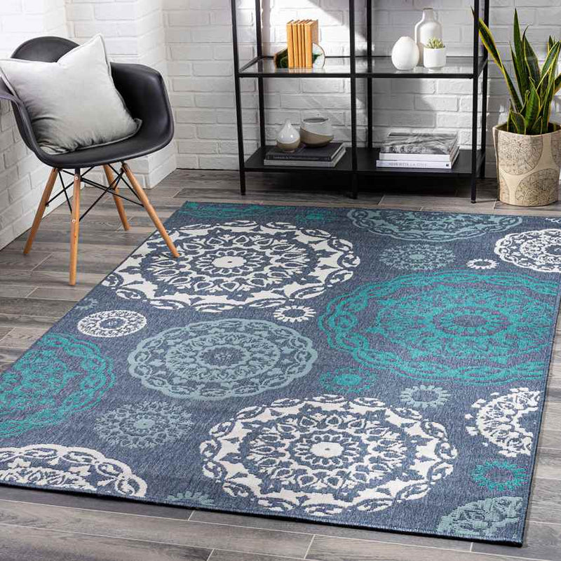 Ethan Cottage Charcoal Area Rug