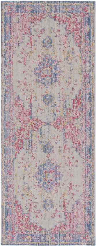 Everly Traditional Blue Area Rug