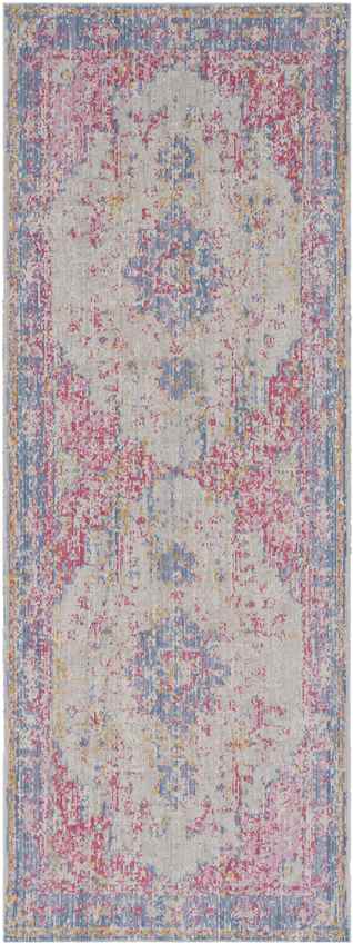 Everly Traditional Blue Area Rug