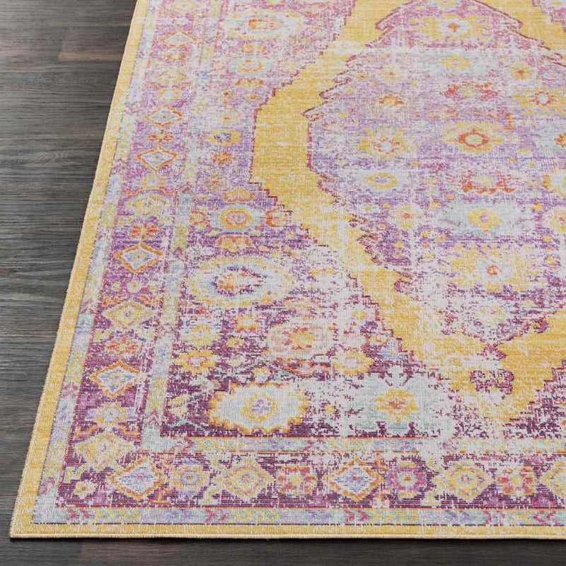 Esther Traditional Purple Area Rug