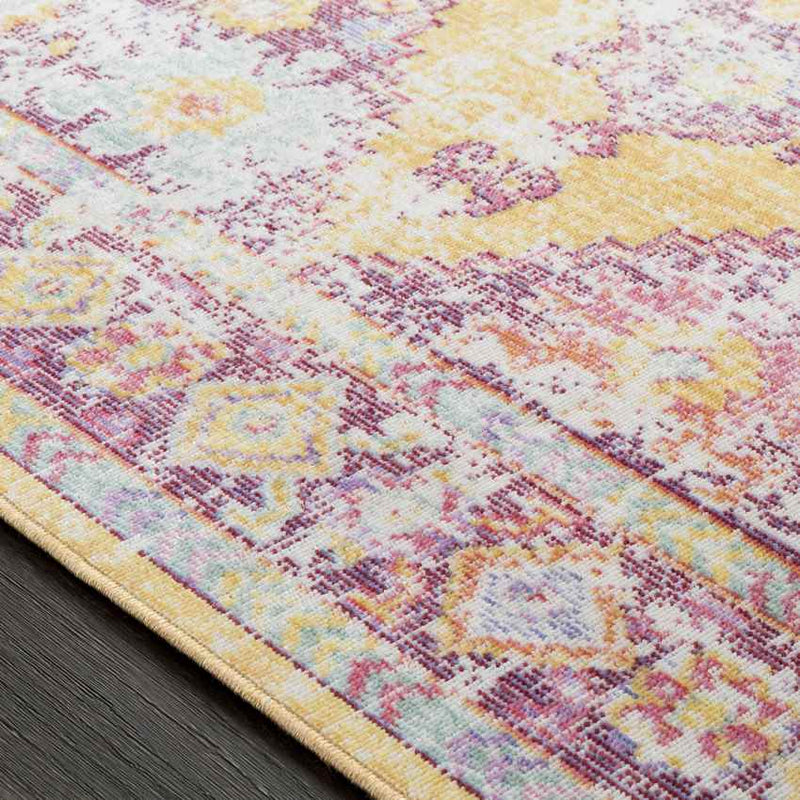 Esther Traditional Purple Area Rug