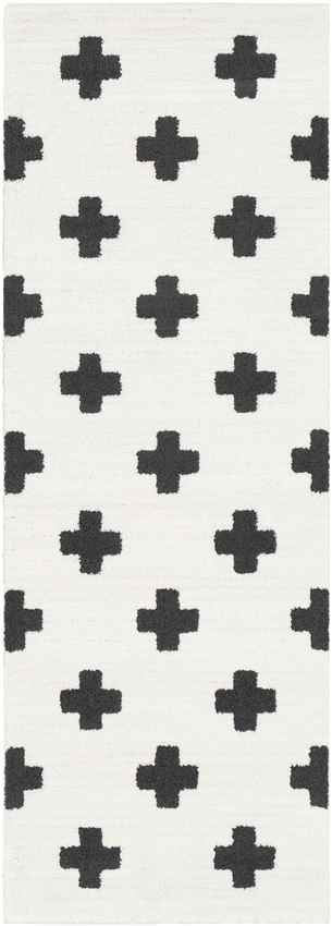 Alisa Modern Black Area Rug