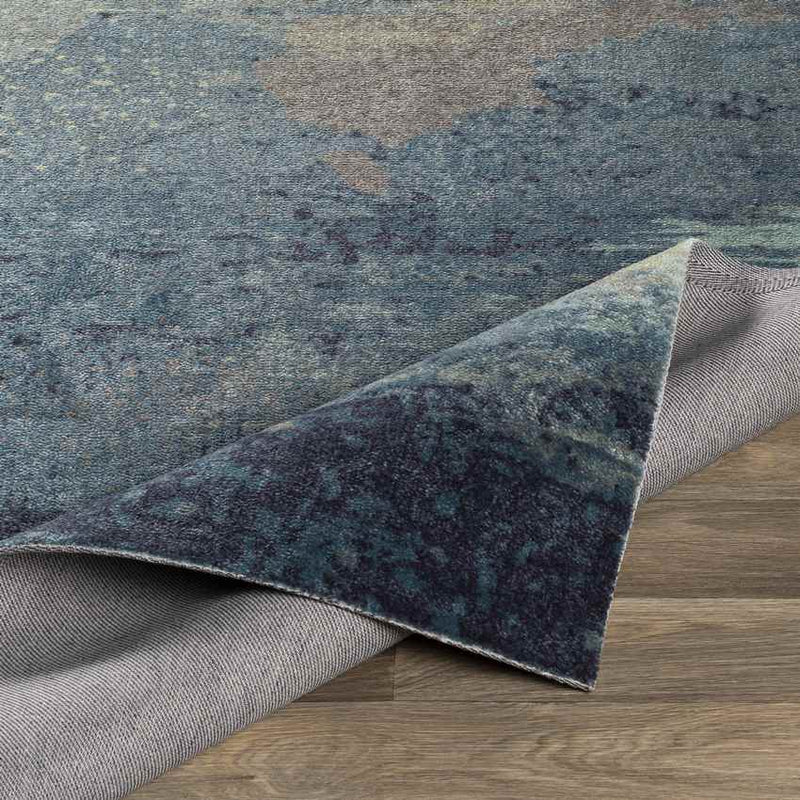 Ellie Modern Sky Blue Area Rug