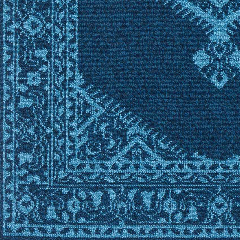 Brenna Traditional Navy Area Rug