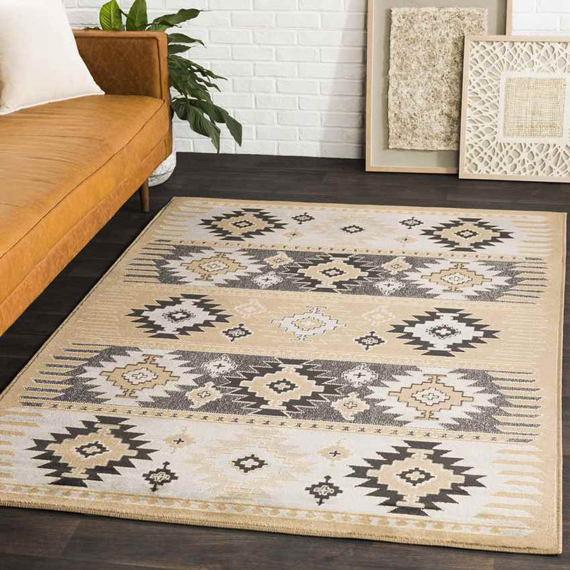 Arizona Rustic Charcoal Area Rug