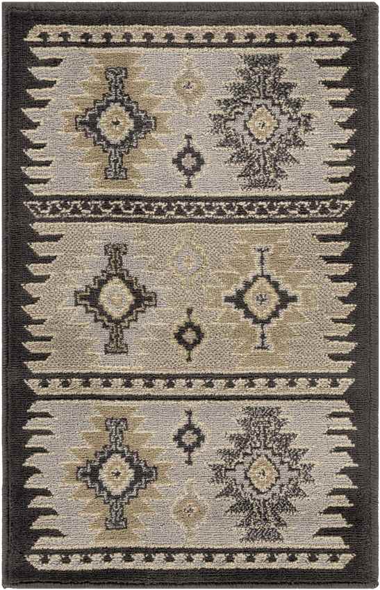 Arizona Rustic Black Area Rug