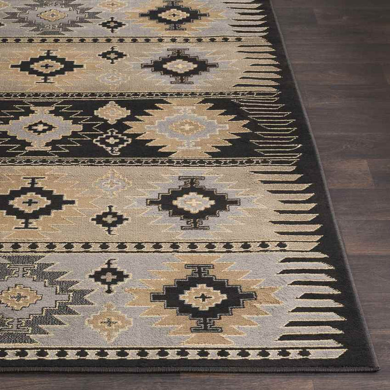 Arizona Rustic Black Area Rug