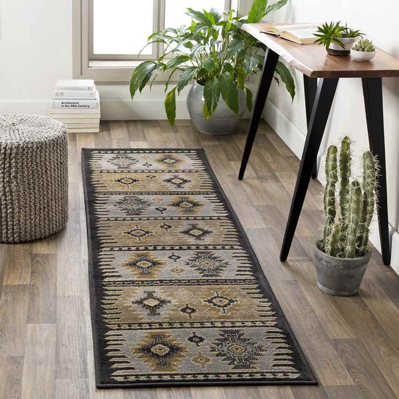 Arizona Rustic Black Area Rug