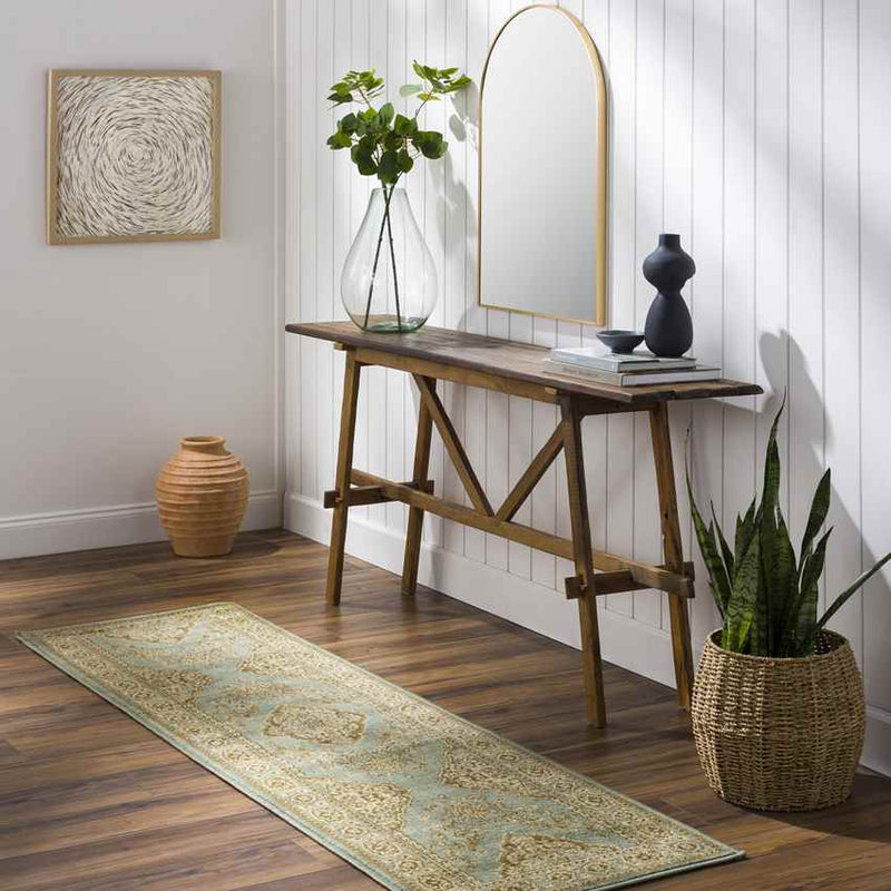 Miley Traditional Sage Area Rug