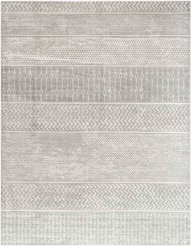 Angelica Global Gray Area Rug