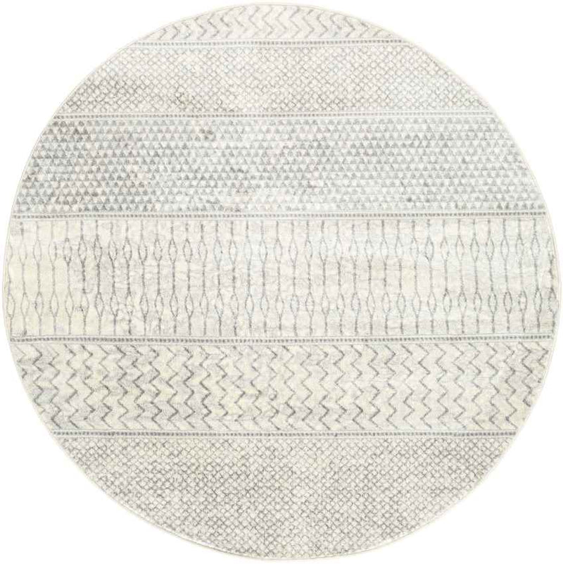 Angelica Global Silver Gray Area Rug