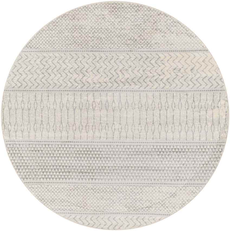 Angelica Global Silver Gray Area Rug