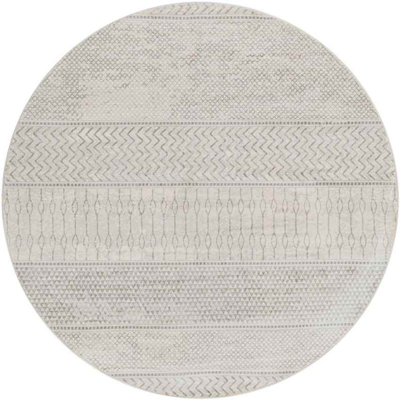 Angelica Global Silver Gray Area Rug