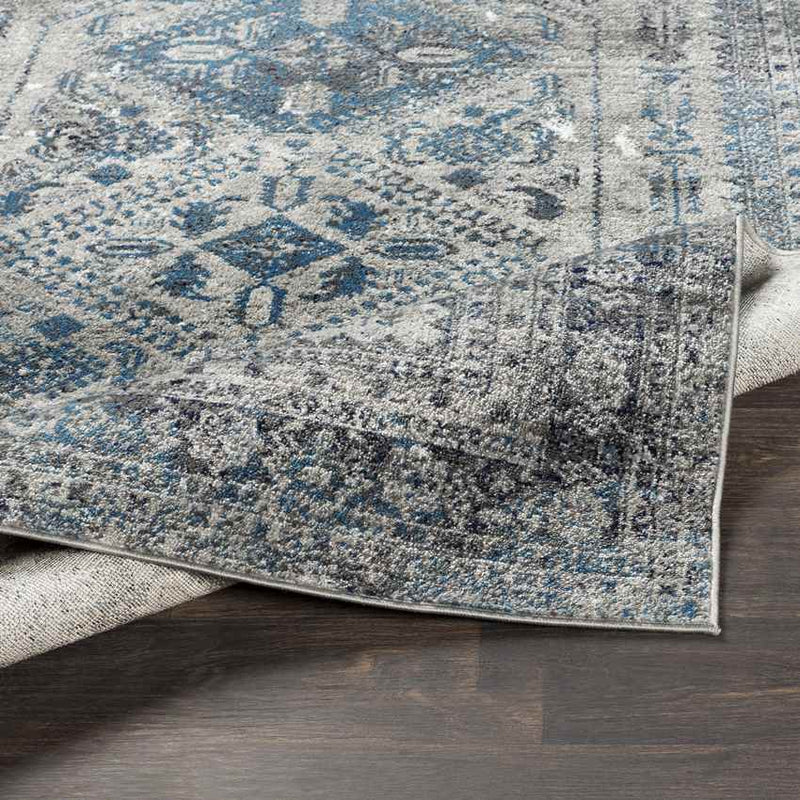 Jules Traditional Light Gray/Charcoal Area Rug