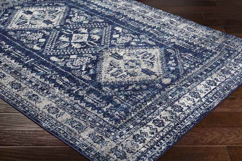 Jules Traditional Navy Area Rug