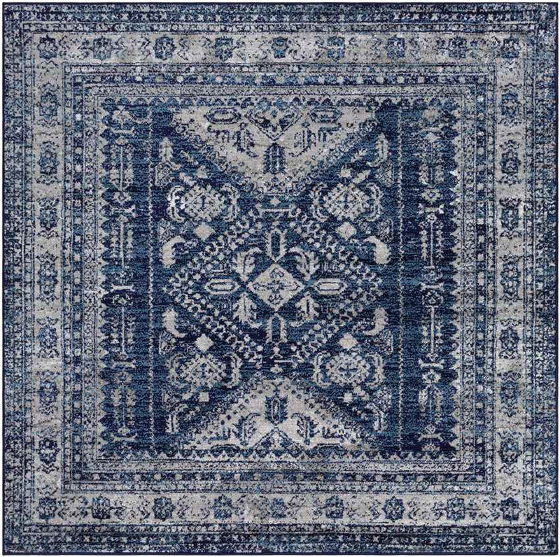 Jules Traditional Navy Area Rug