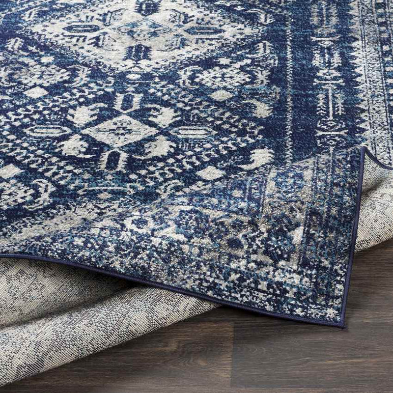 Jules Traditional Navy Area Rug