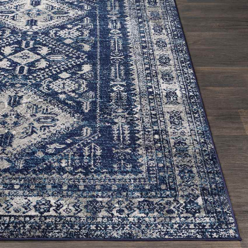 Jules Traditional Navy Area Rug