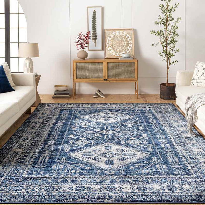 Jules Traditional Navy Area Rug