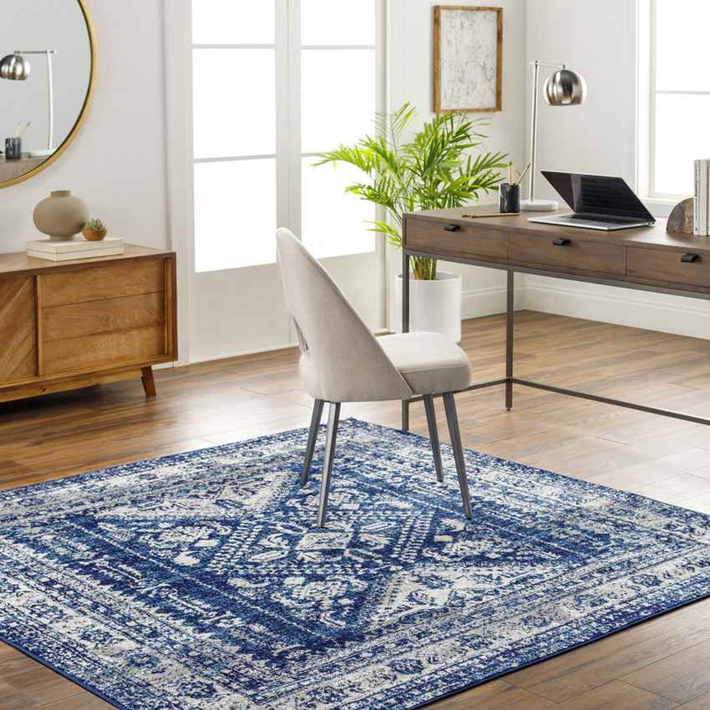 Jules Traditional Navy Area Rug