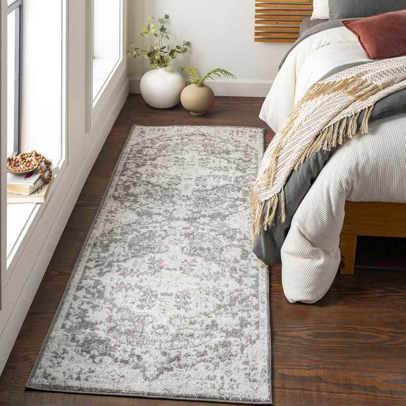 Olivia Traditional Charcoal Area Rug