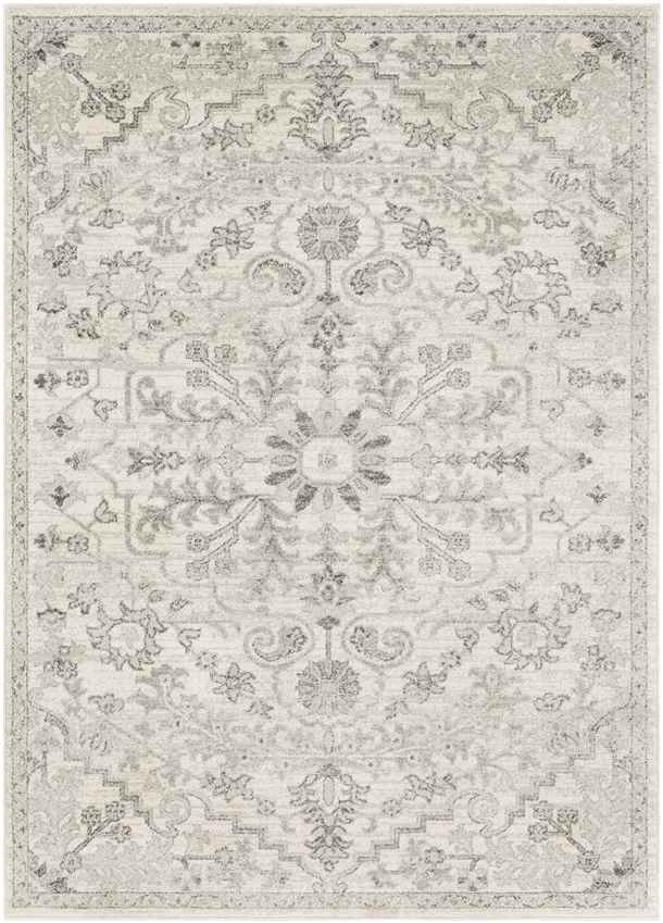 Olivia Traditional Light Gray Area Rug