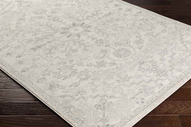 Olivia Traditional Light Gray Area Rug