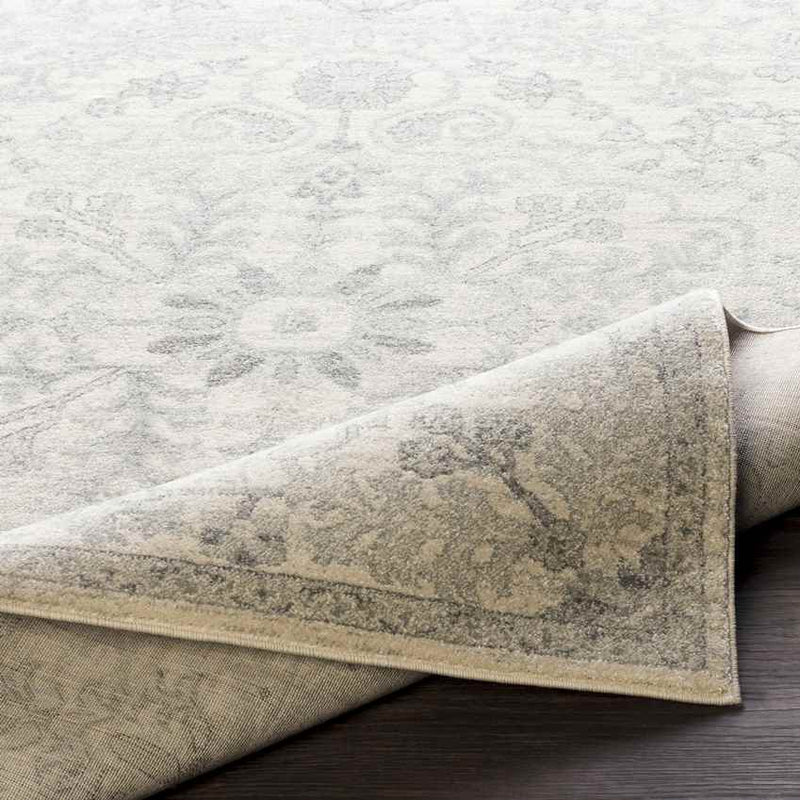 Olivia Traditional Light Gray Area Rug