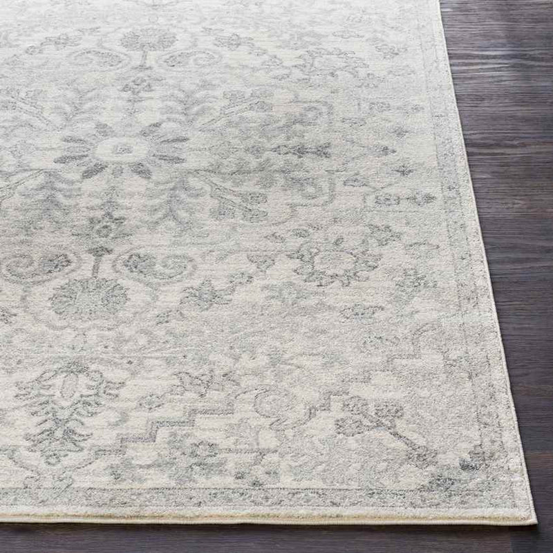 Olivia Traditional Light Gray Area Rug