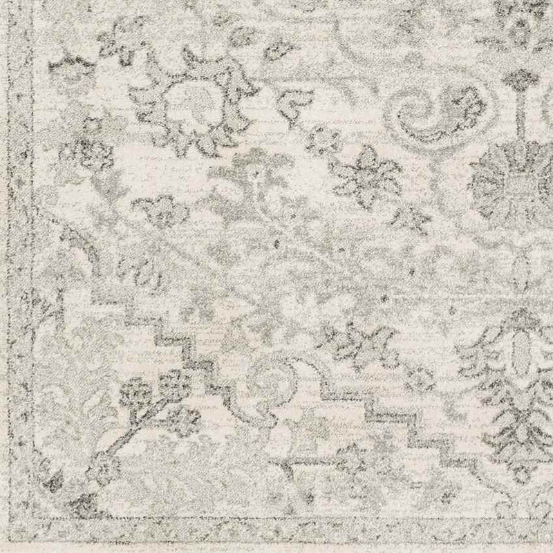 Olivia Traditional Light Gray Area Rug