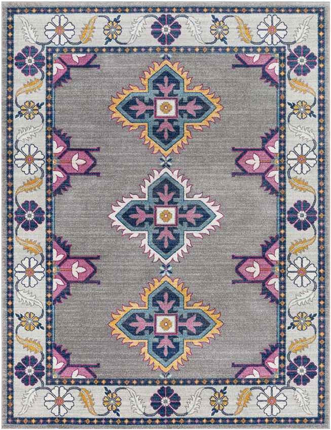 Isla Traditional Navy Area Rug