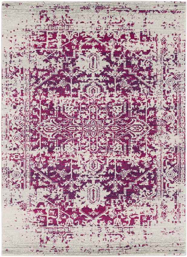 Amelia Traditional Burgundy Area Rug