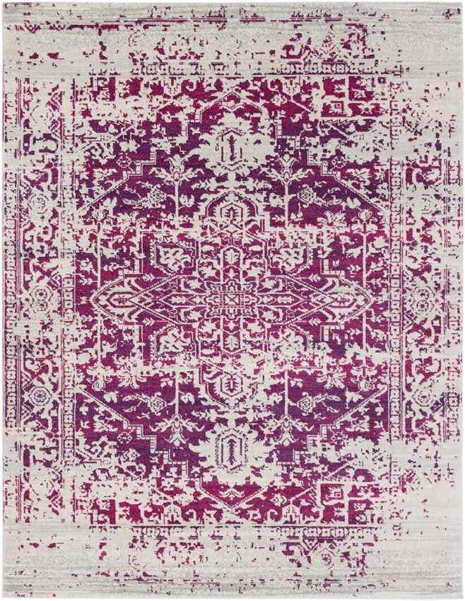 Amelia Traditional Burgundy Area Rug