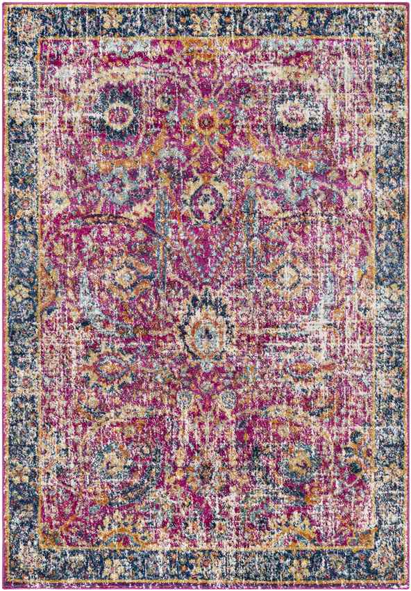 Isabella Traditional Burgundy Area Rug