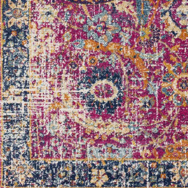 Isabella Traditional Burgundy Area Rug