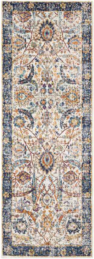 Isabella Traditional Blue/Beige Area Rug