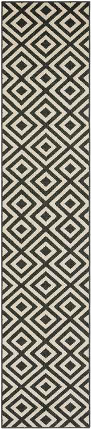 Maya Modern Black Area Rug