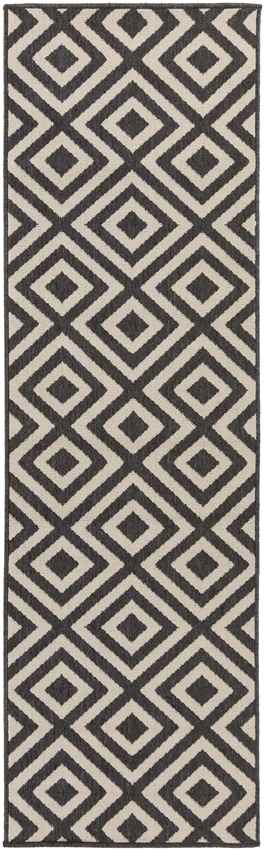 Maya Modern Black Area Rug