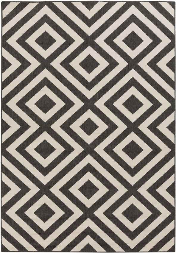 Maya Modern Black Area Rug