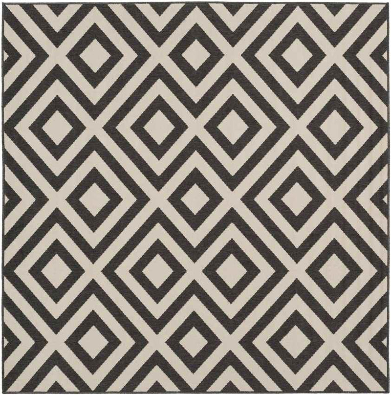 Maya Modern Black Area Rug