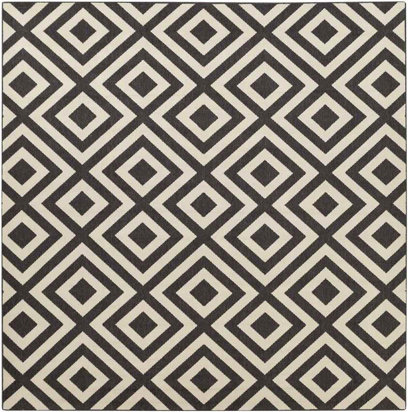 Maya Modern Black Area Rug