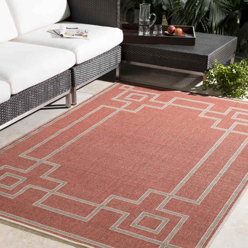 Natalie Cottage Rust Area Rug