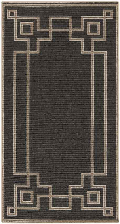 Natalie Cottage Black/Camel Area Rug