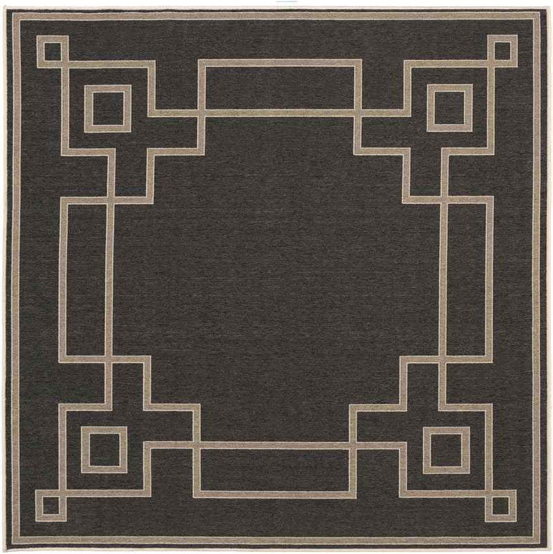 Natalie Cottage Black/Camel Area Rug