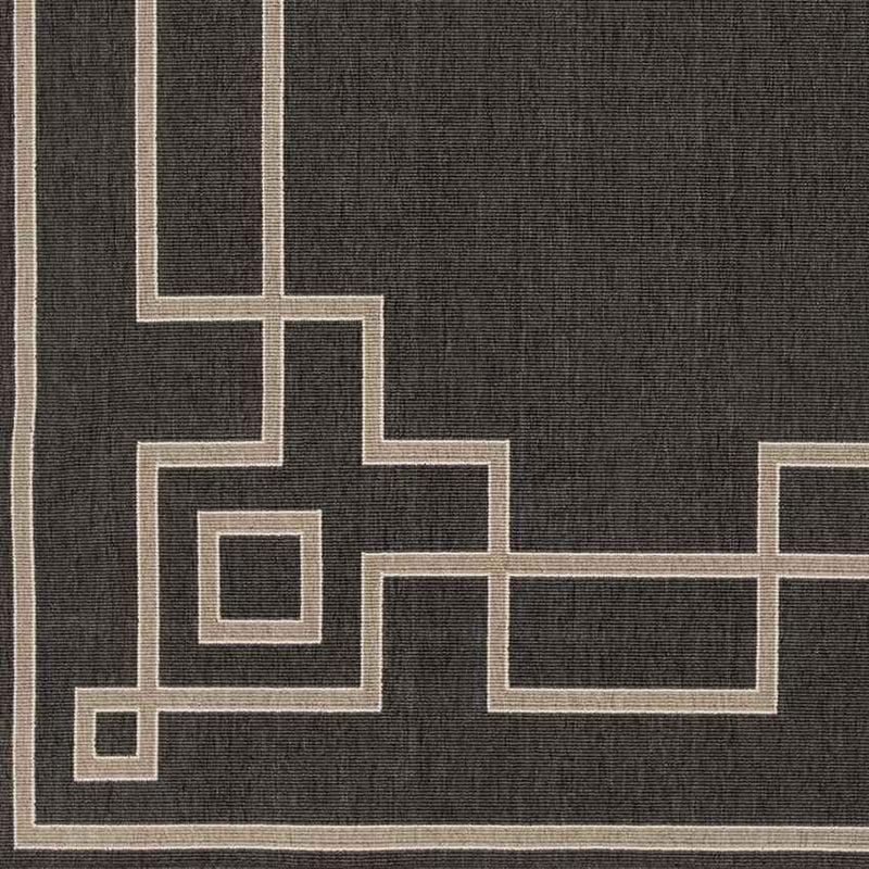 Natalie Cottage Black/Camel Area Rug