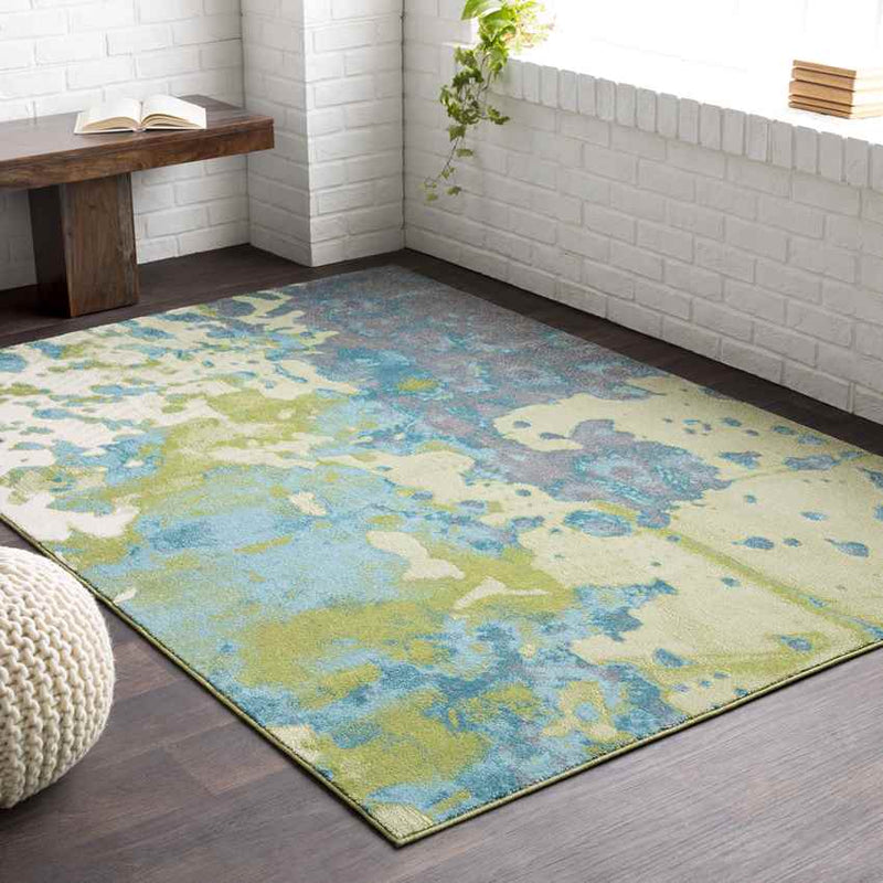 Emilia Modern Olive Area Rug