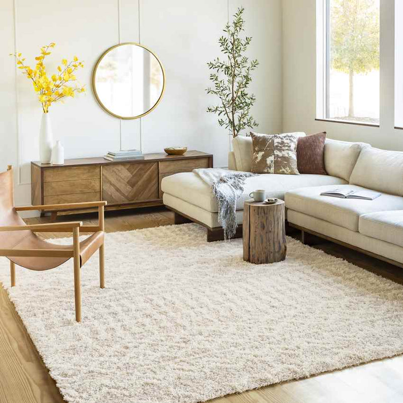 Carter Global Cream/Beige Area Rug