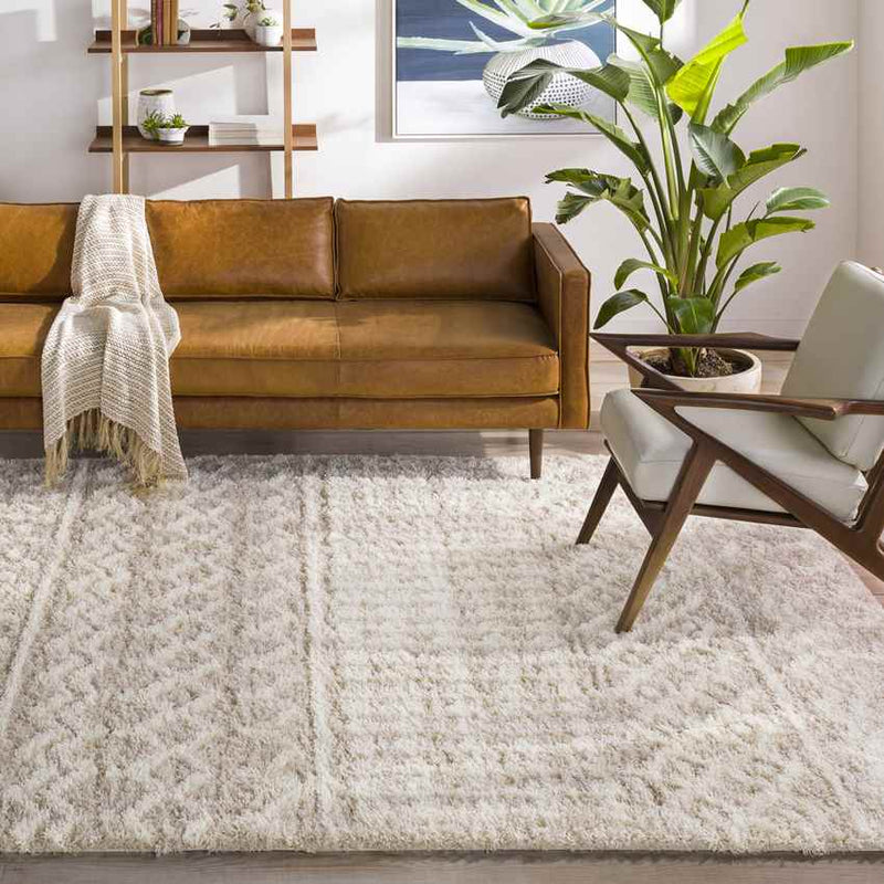 Carter Global Cream/Beige Area Rug