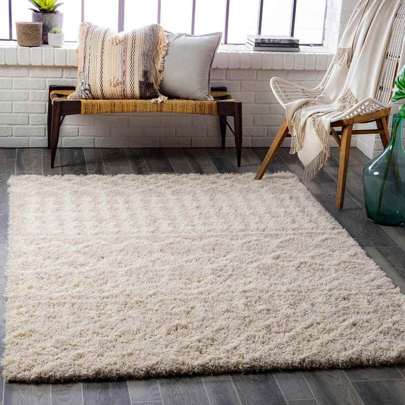 Carter Global Cream/Beige Area Rug