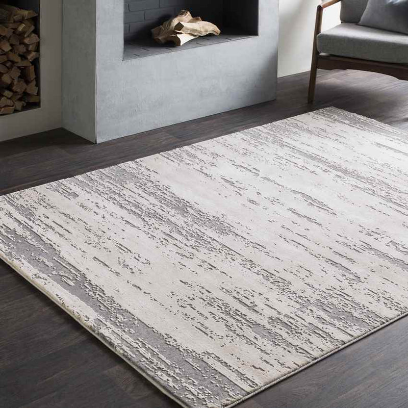 Arnie Modern Gray/Khaki Area Rug